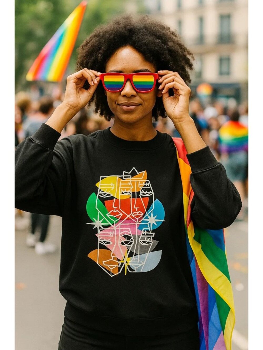 Lululemon Perfectly Oversized Crew Sweatshirt Pride size 10
